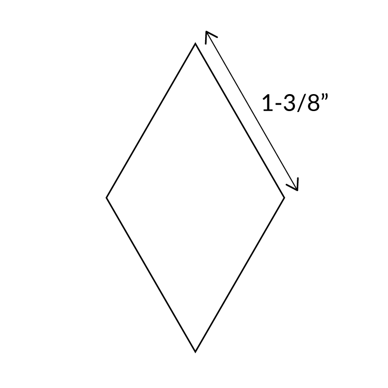1.375 6-point-diamond-english-paper-pieces