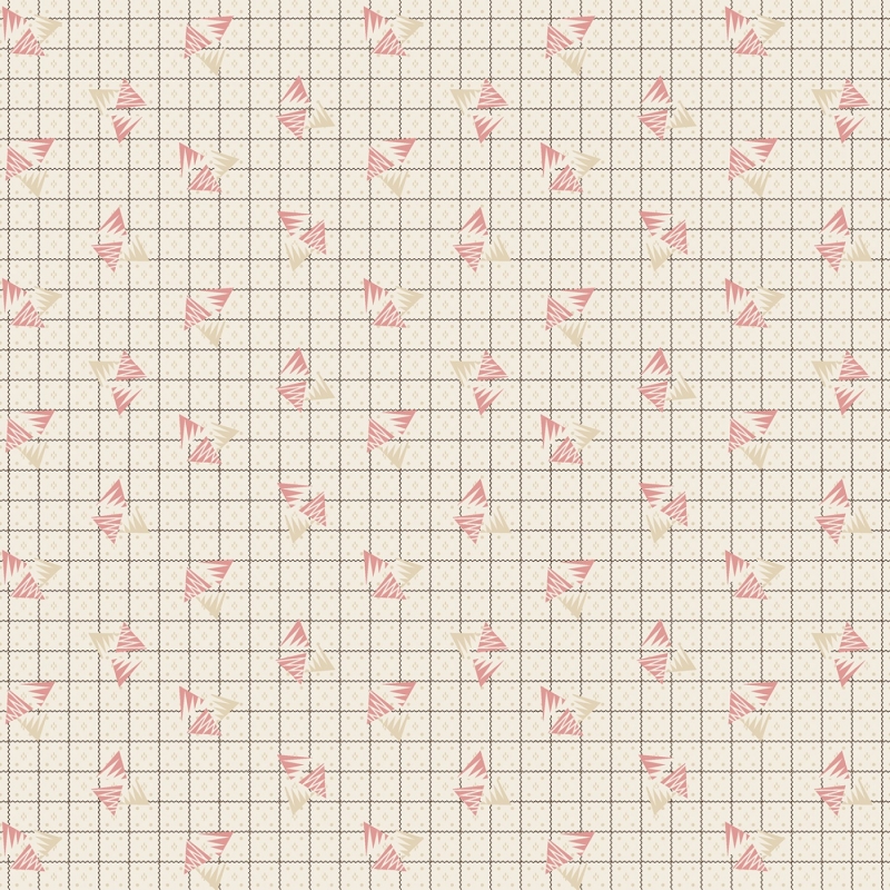 Lexington Pink Triangles 52962-3
