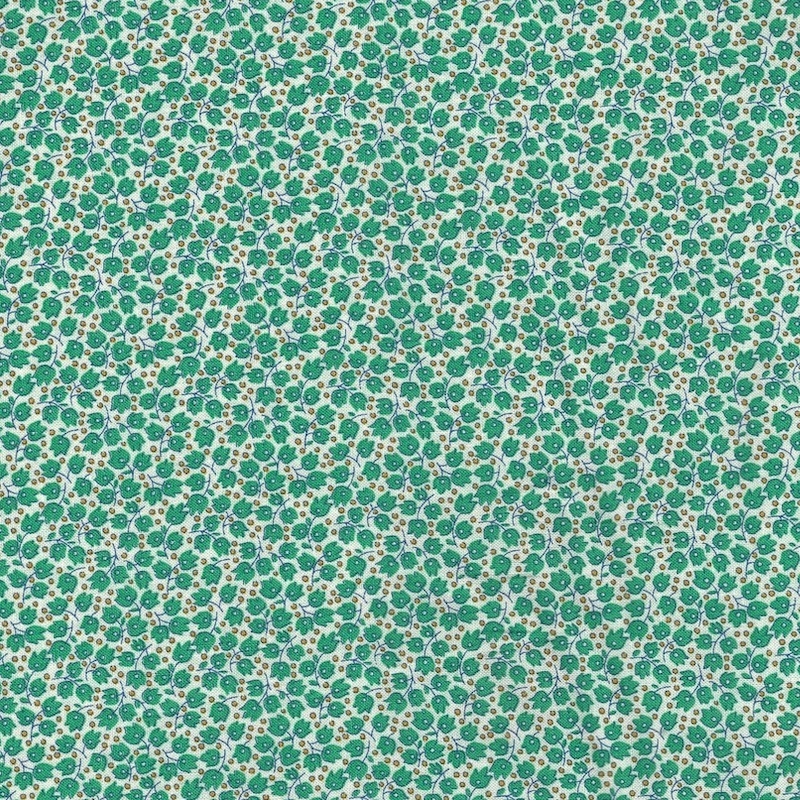 Aunt Grace Sew Charming Green Sweet Peas