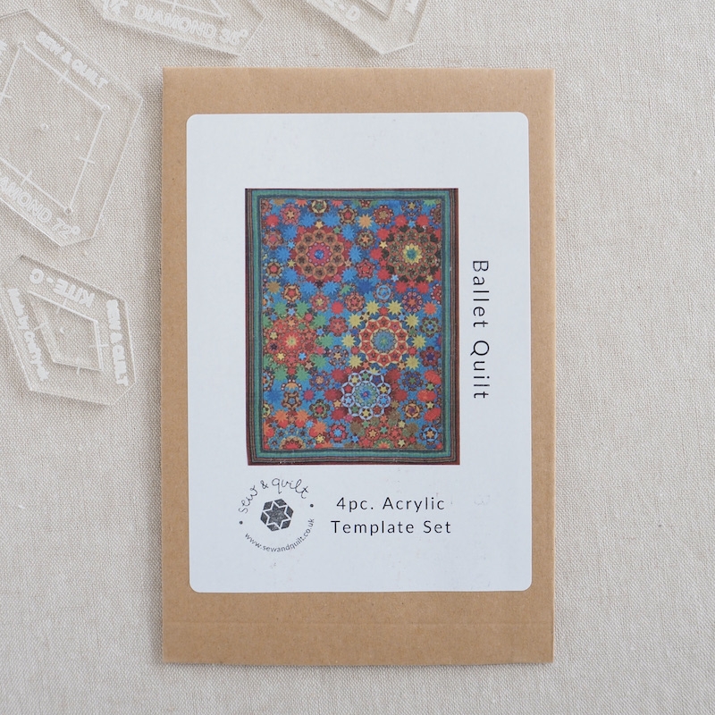 Ballet Quilt Acrylic Template Set