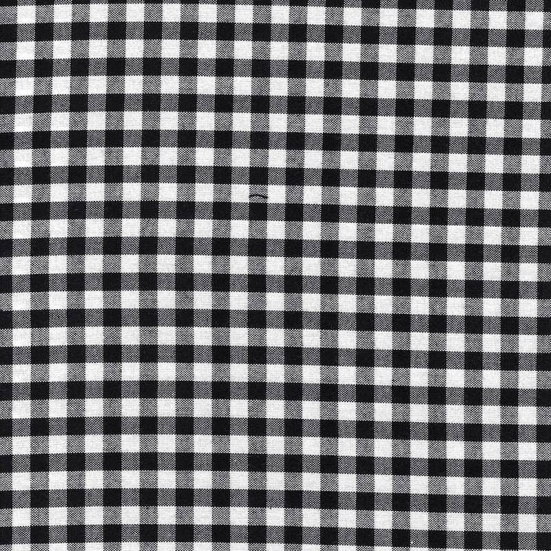 Carolina Gingham 1/4" Black | 16368-2