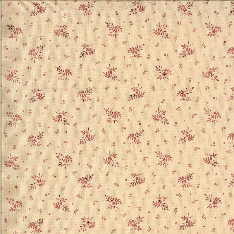 Hopewell Pink on Cream Floral | 38116-25