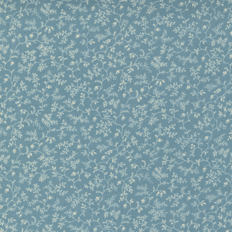 Kate's Garden Gate 1830-1860 Blue Floral Vine 31645-18