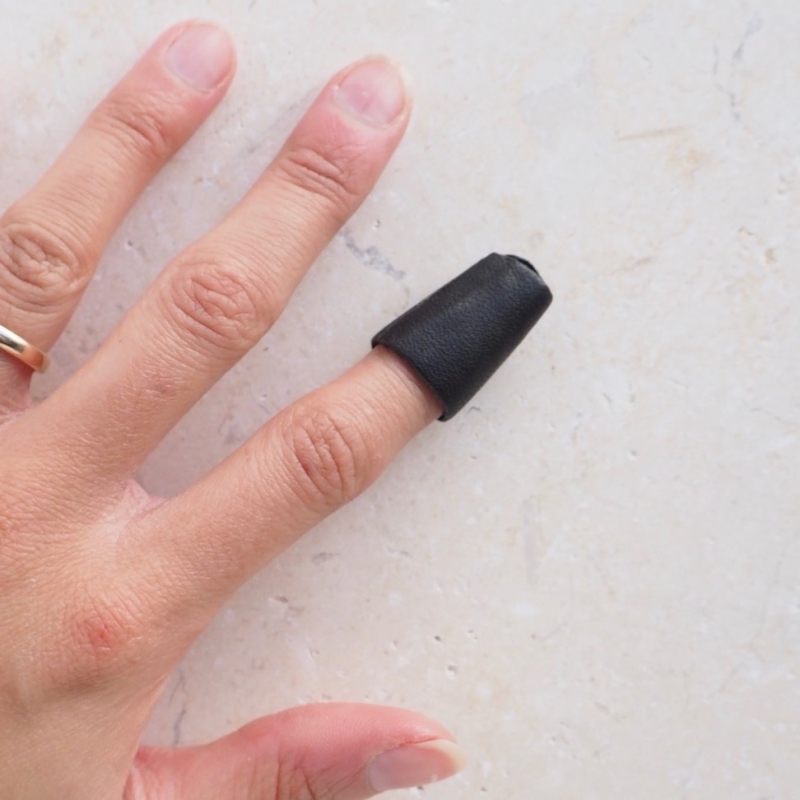 thimble for hand quilting leather