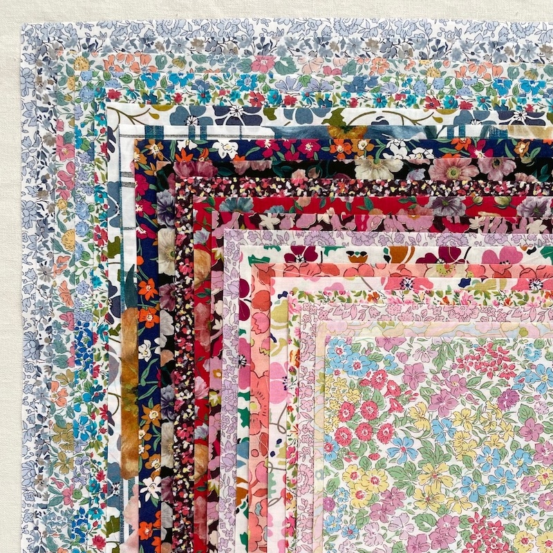 Liberty Fabrics Atlas of Dreams 10" Squares