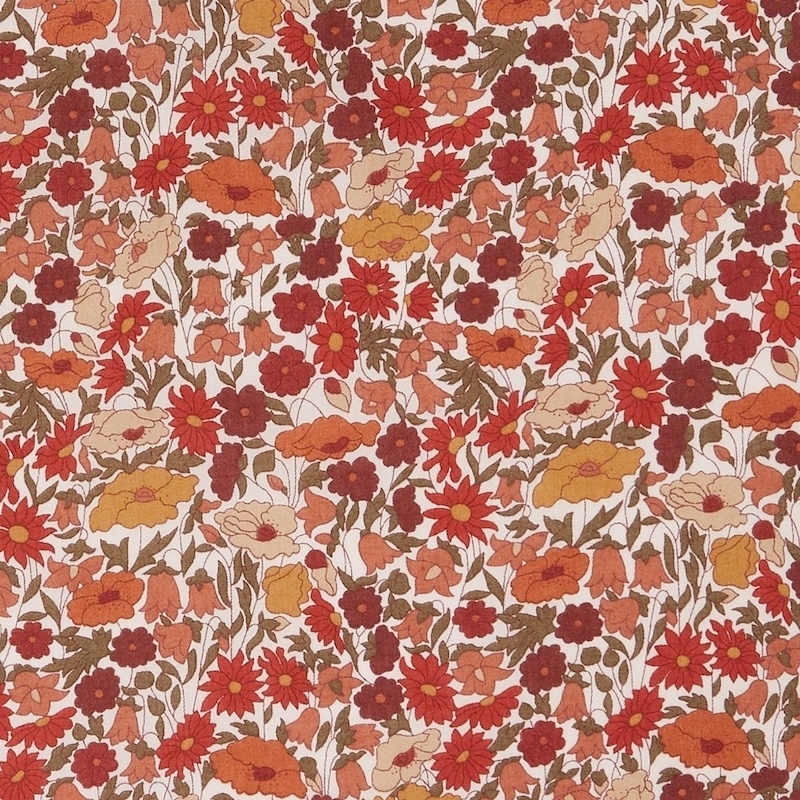 Liberty Poppy Forest D Tana Lawn Cotton