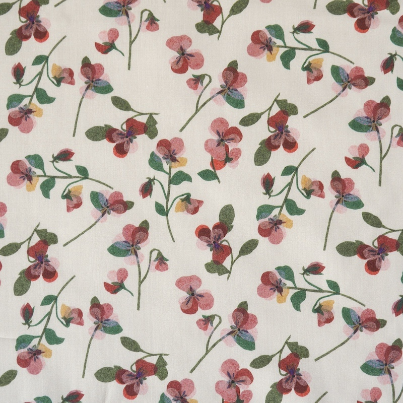 Liberty Pansy Scatter D Tana Lawn Cotton