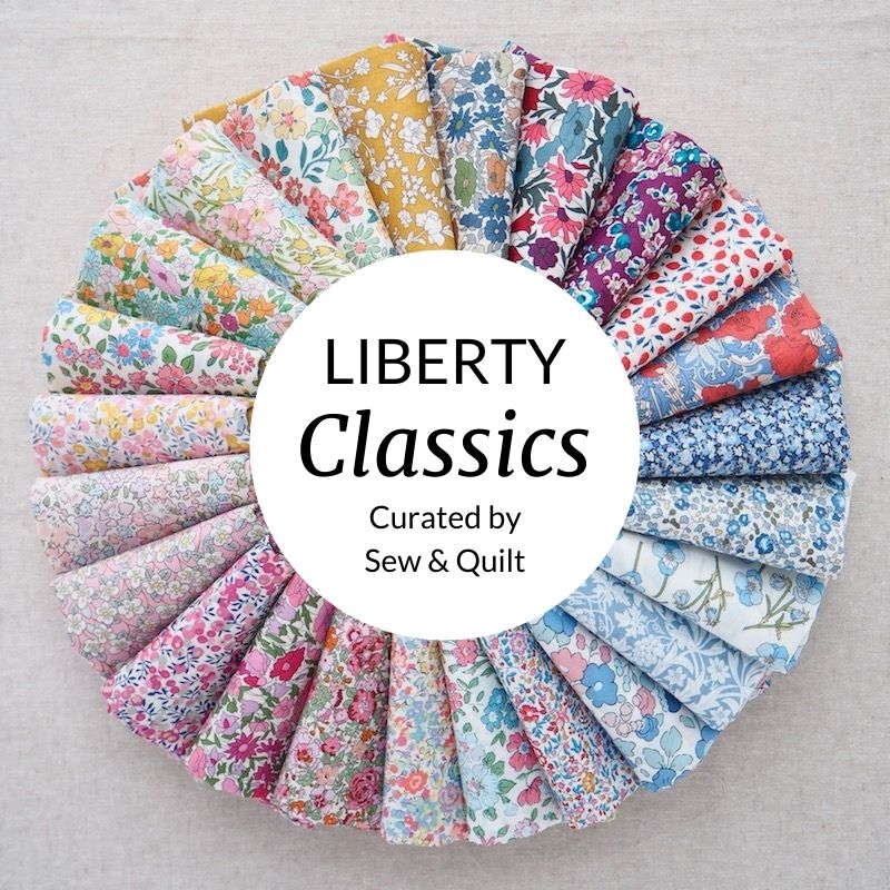Liberty tana lawn fabric bundle, Classics range