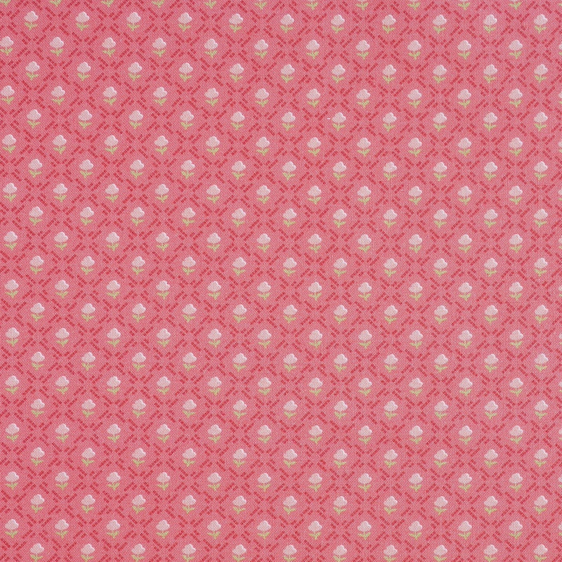 Primrose Prints Red Geo Tulip | R111266D-RED