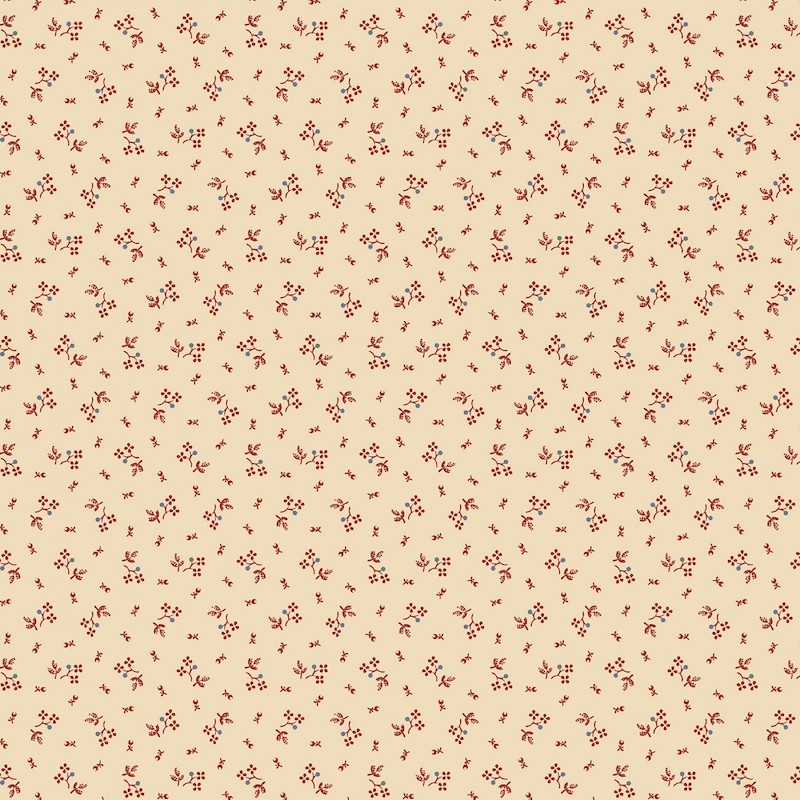 Sample Shirtings Red Sweet Springs | R220652-RED