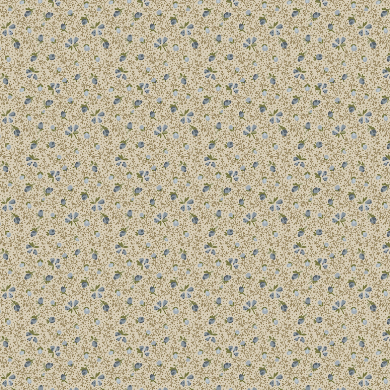 Dressing Gowns Blue Mini Buds | R331258D-BLUE