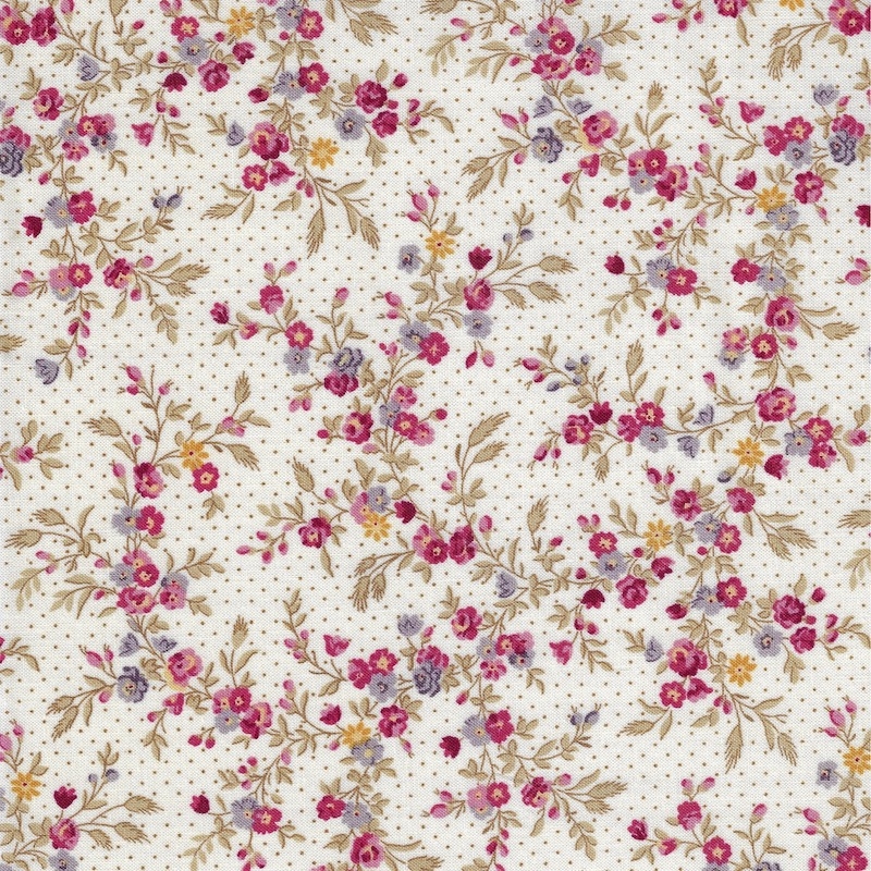Sienna Cream Trailing Flowers | 689-L
