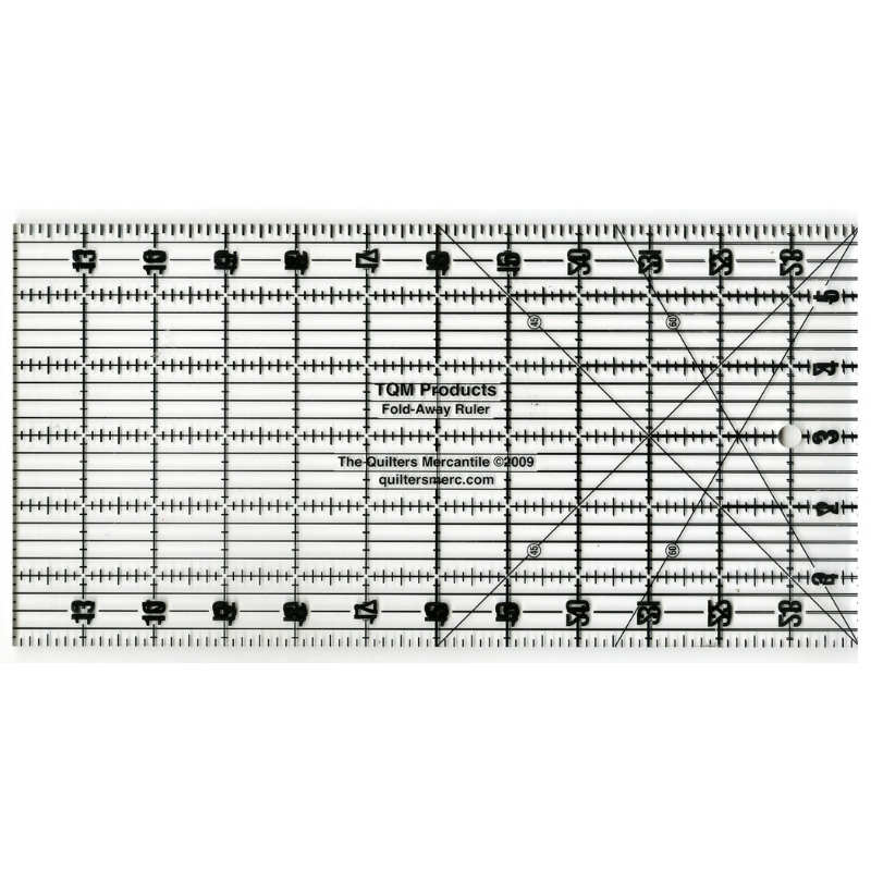 The Fold Away Quilting Retreat Ruler 6 x 24 Inches