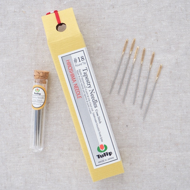 Tulip Hiroshima Japanese Cross-Stitch needles size 18
