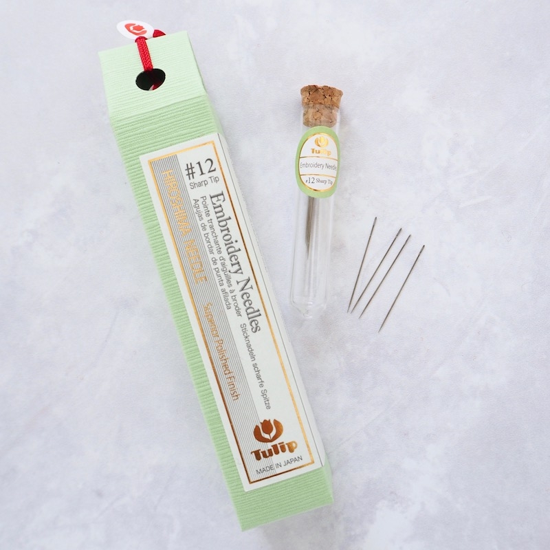 Tulip Hiroshima embroidery crewel needles in size 12