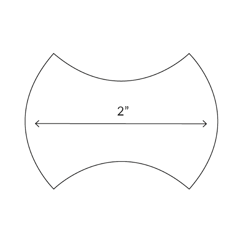 apple-core-paper-piece-templates