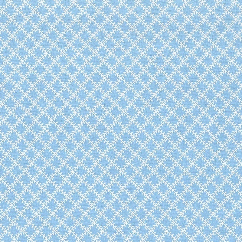 Aunt Grace's Apron Blue Leaf Trellis | 0760-0122