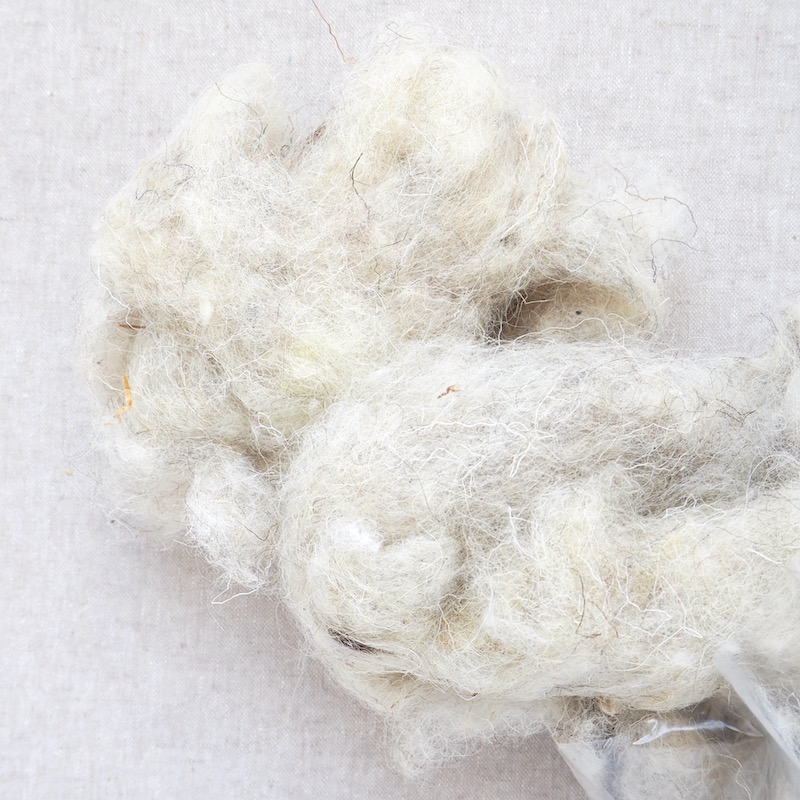 Natural Wool Bulky Filling for toy stuffing 100g